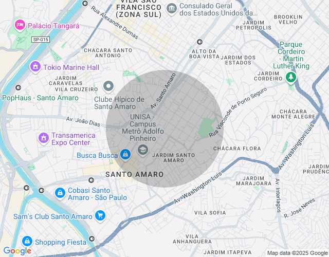 Imóvel no mapa