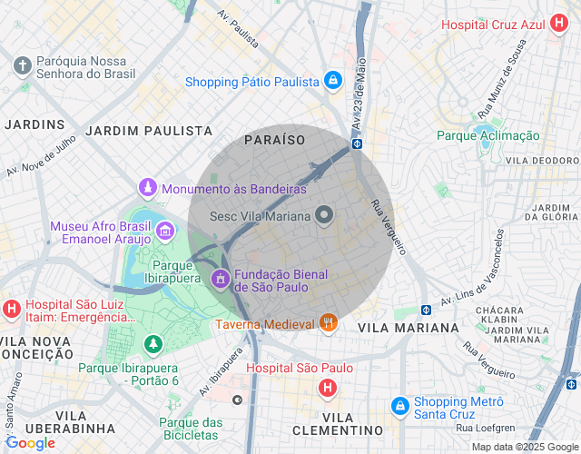 Imóvel no mapa