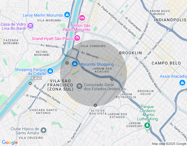Imóvel no mapa