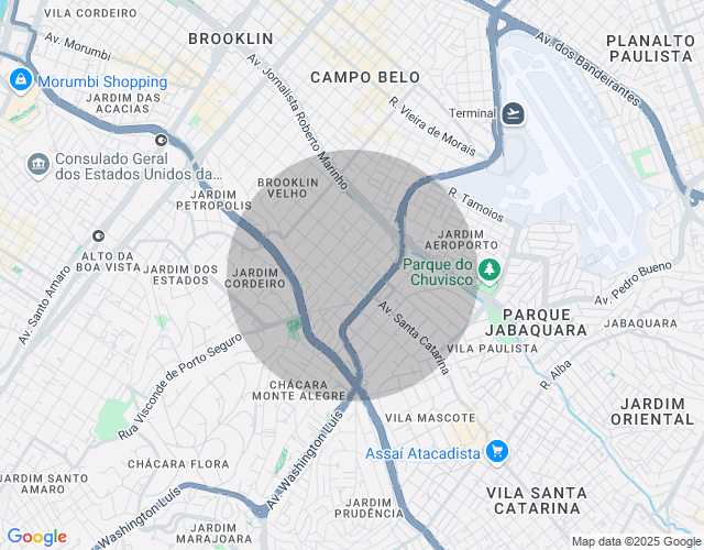 Imóvel no mapa