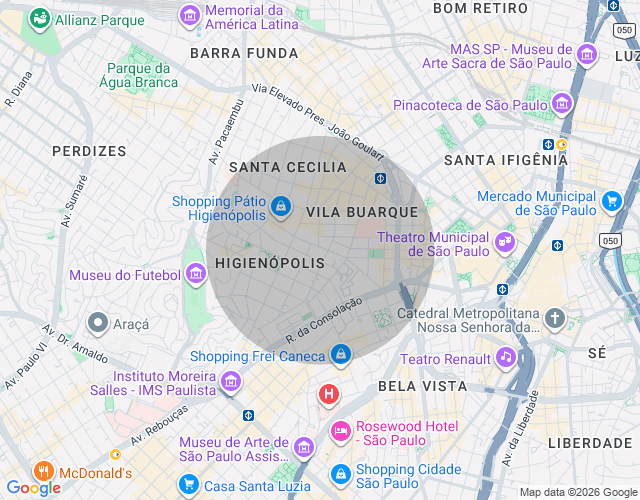 Imóvel no mapa