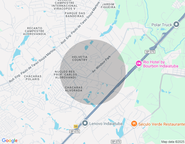 Imóvel no mapa