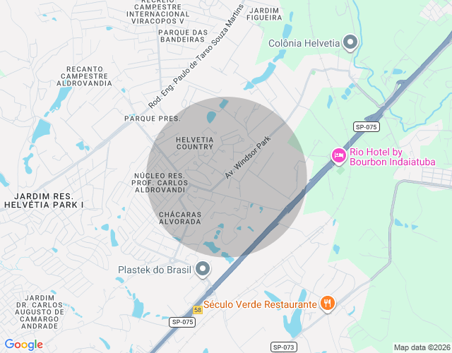 Imóvel no mapa