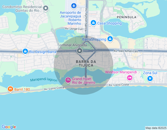 Imóvel no mapa