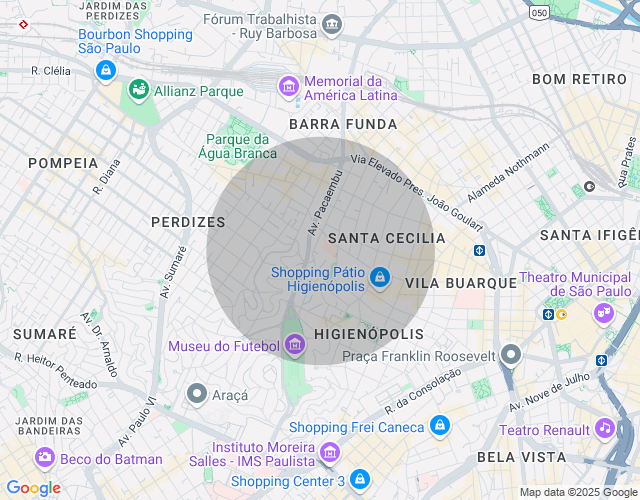 Imóvel no mapa