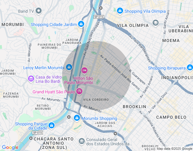 Imóvel no mapa