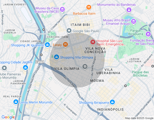 Imóvel no mapa