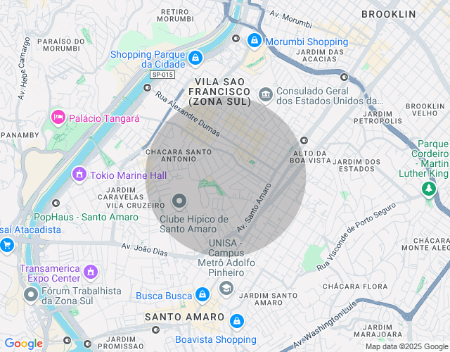 Imóvel no mapa