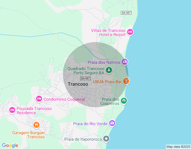 Imóvel no mapa