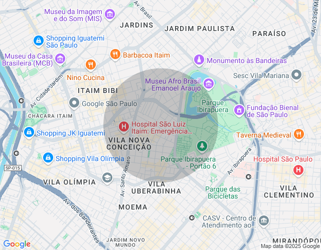 Imóvel no mapa
