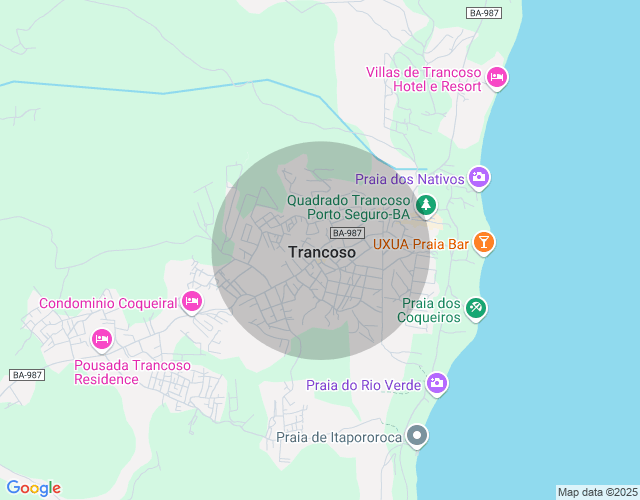 Imóvel no mapa