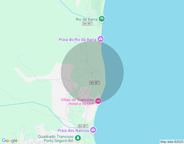 Imóvel no mapa