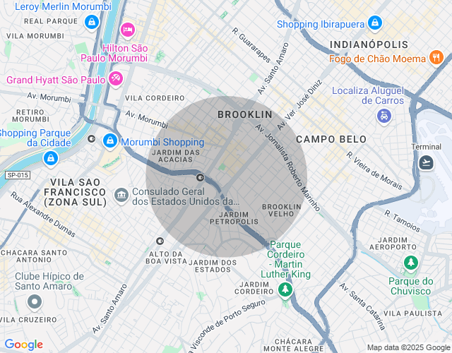 Imóvel no mapa