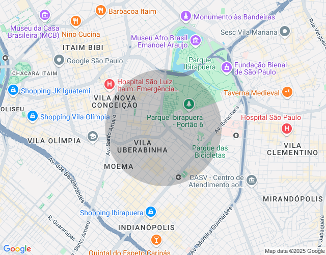 Imóvel no mapa