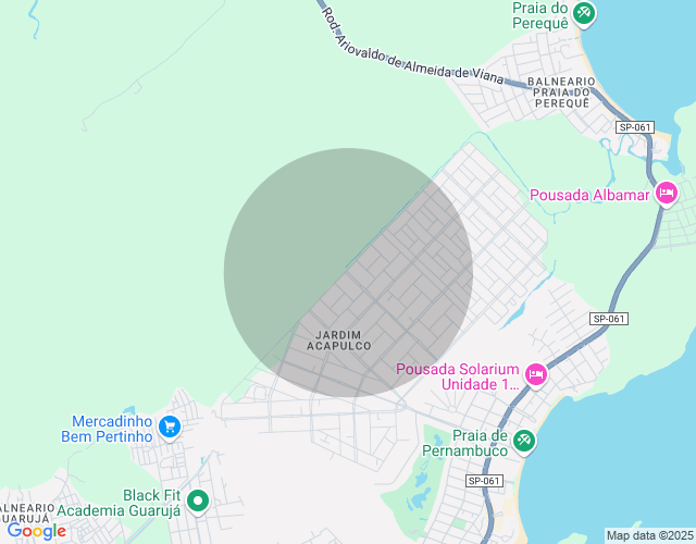 Imóvel no mapa