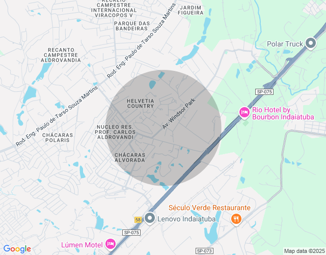 Imóvel no mapa