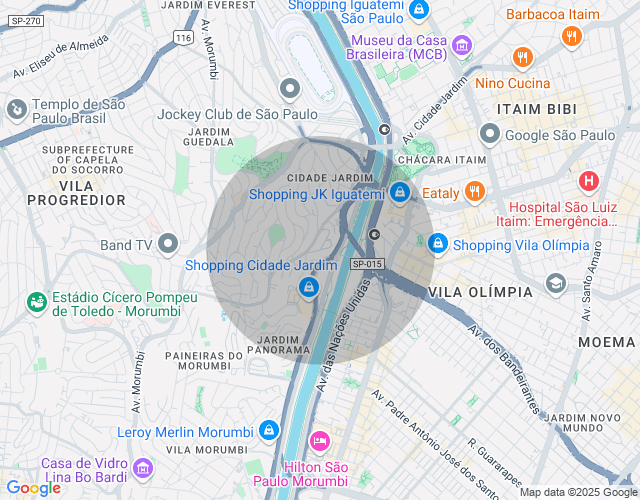 Imóvel no mapa
