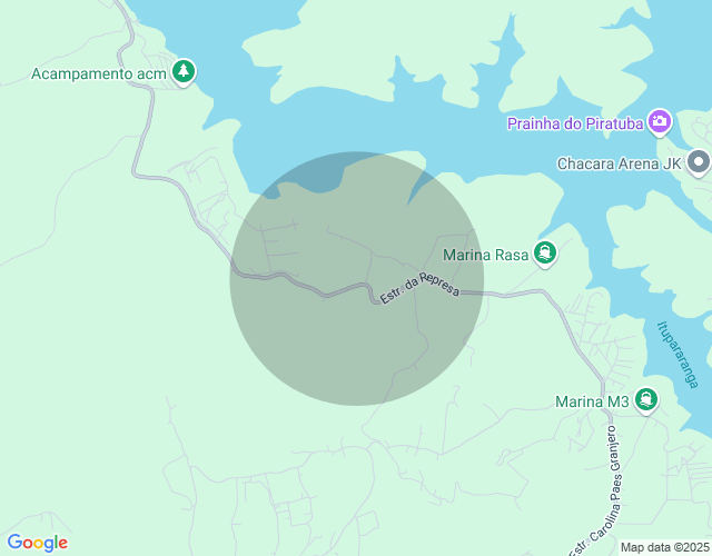 Imóvel no mapa