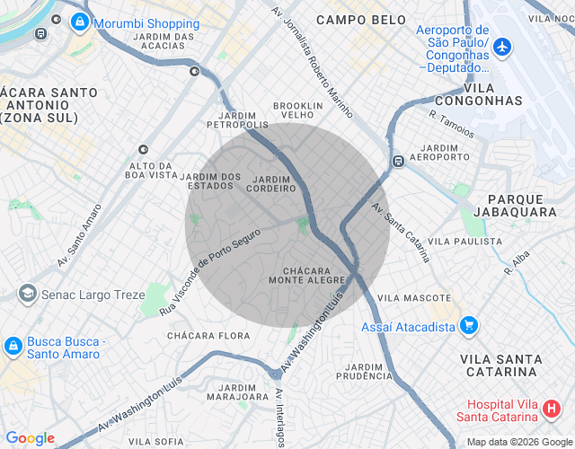 Imóvel no mapa