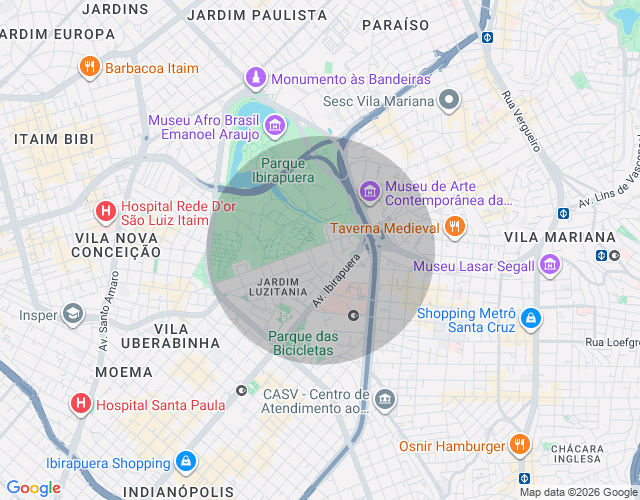 Imóvel no mapa