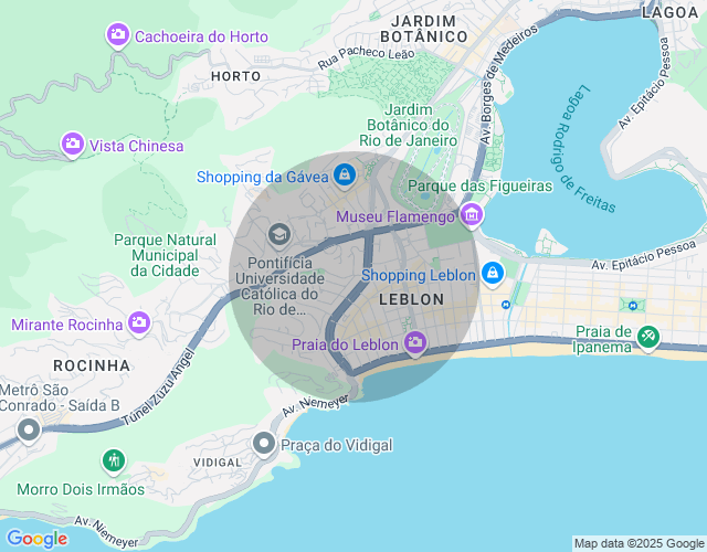 Imóvel no mapa