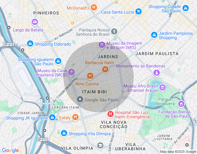 Imóvel no mapa