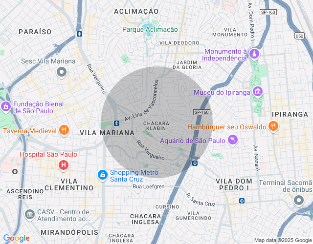 Imóvel no mapa