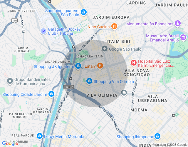 Imóvel no mapa