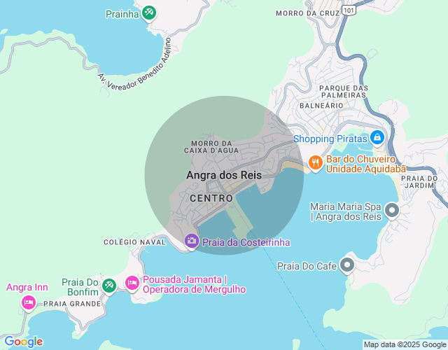 Imóvel no mapa