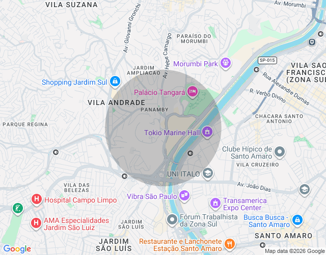 Imóvel no mapa