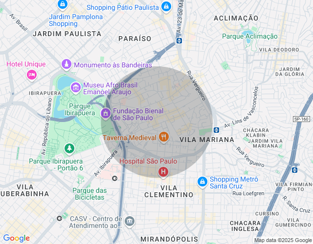 Imóvel no mapa