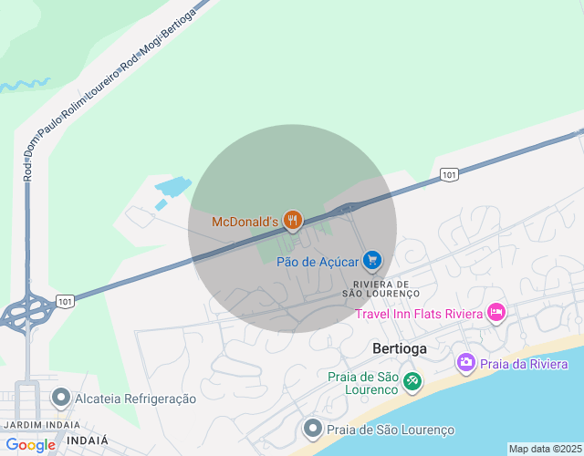 Imóvel no mapa