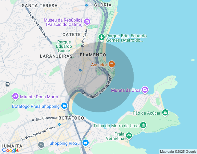 Imóvel no mapa