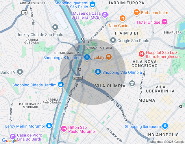 Imóvel no mapa