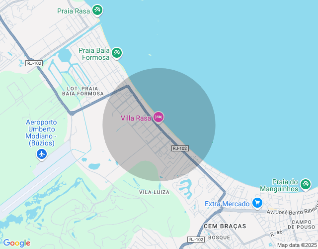 Imóvel no mapa