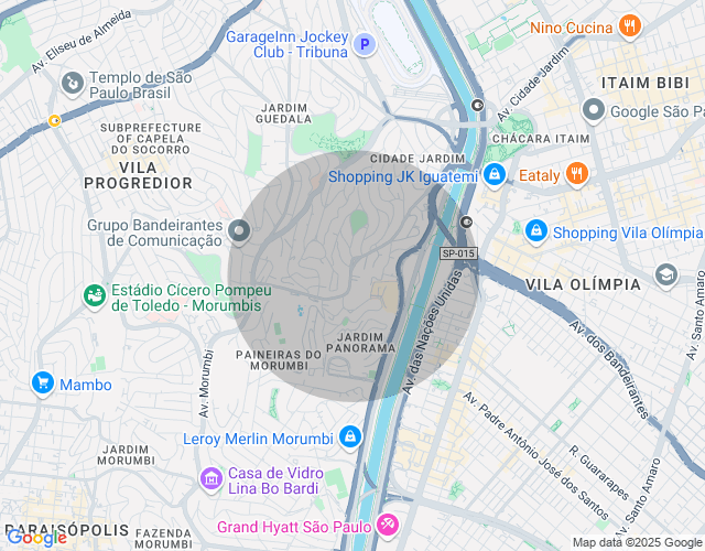 Imóvel no mapa