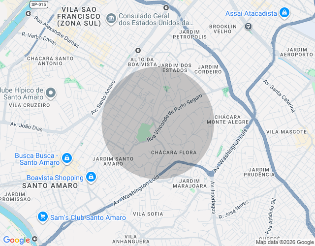 Imóvel no mapa