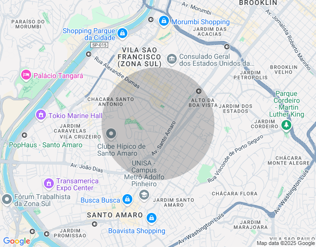 Imóvel no mapa