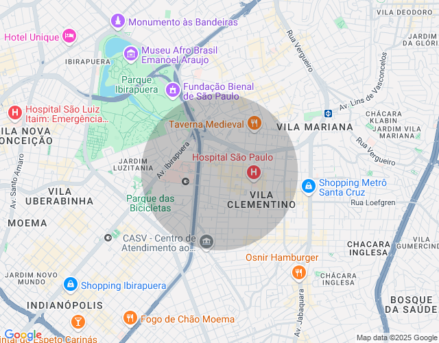 Imóvel no mapa