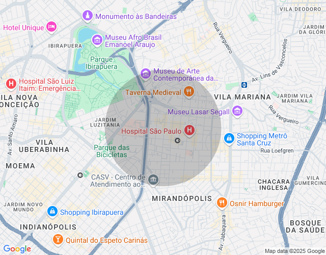 Imóvel no mapa