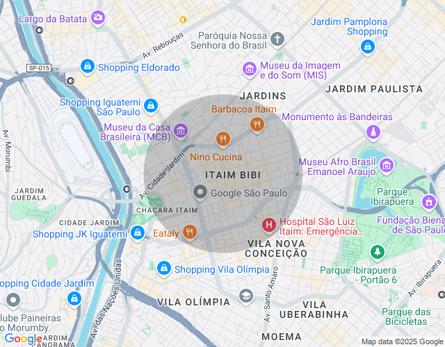 Imóvel no mapa