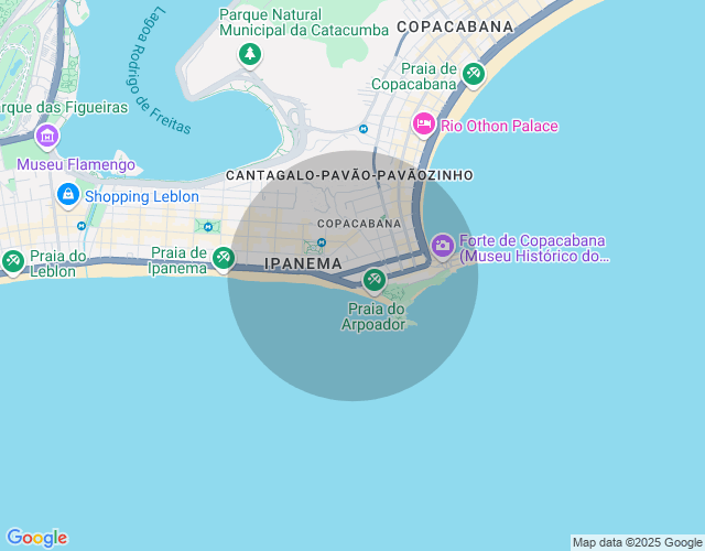Imóvel no mapa