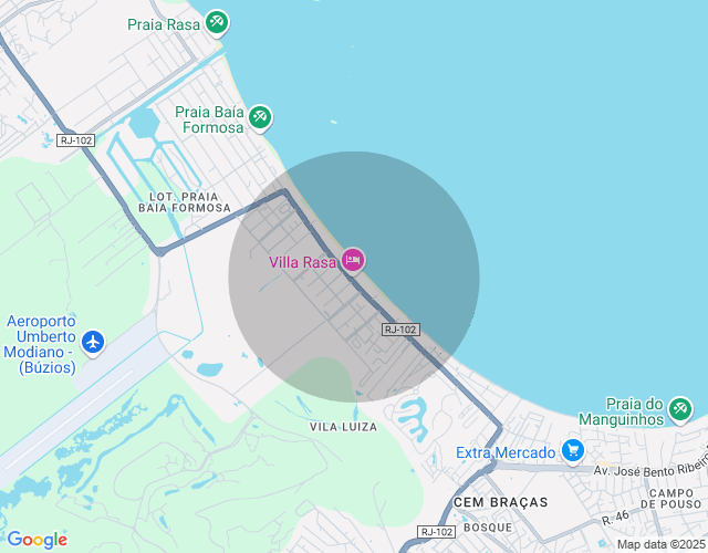 Imóvel no mapa