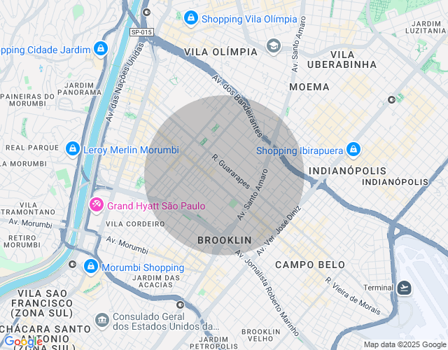 Imóvel no mapa