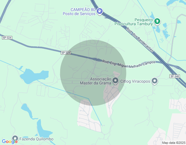 Imóvel no mapa