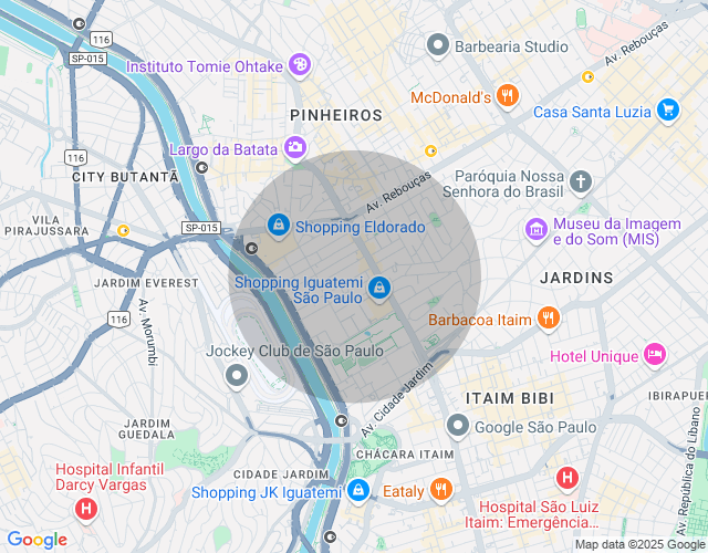Imóvel no mapa