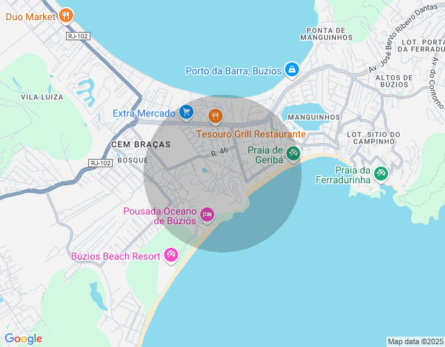 Imóvel no mapa