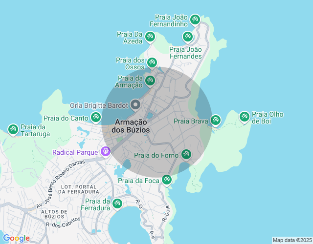 Imóvel no mapa