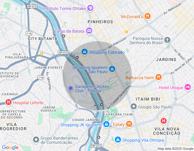 Imóvel no mapa