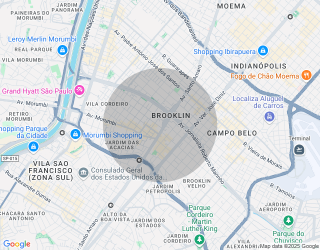 Imóvel no mapa